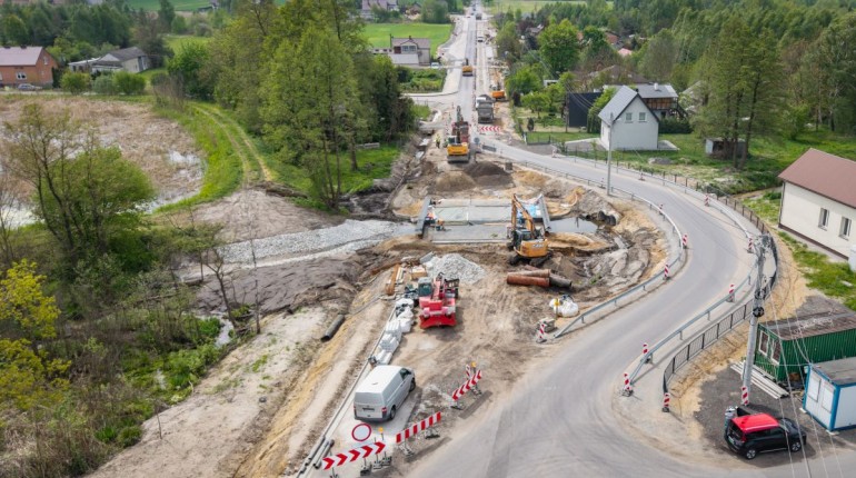 Inwestycja drogowa w Woli Wężykowej na finiszu