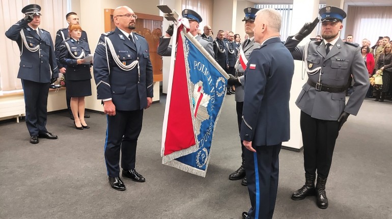 Zmiana na stanowisku komendanta policji w Zduńskiej Woli