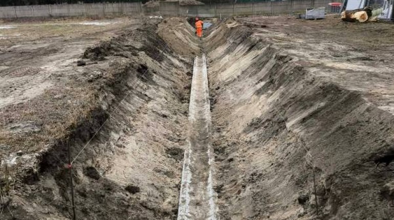 Odbudowa rowów melioracyjnych w Zduńskiej Woli