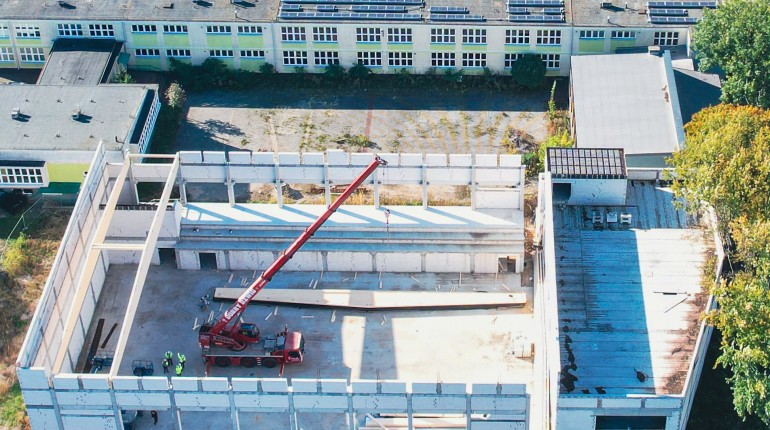 Prace przy ul. Rycerskiej w Sieradzu wznowione